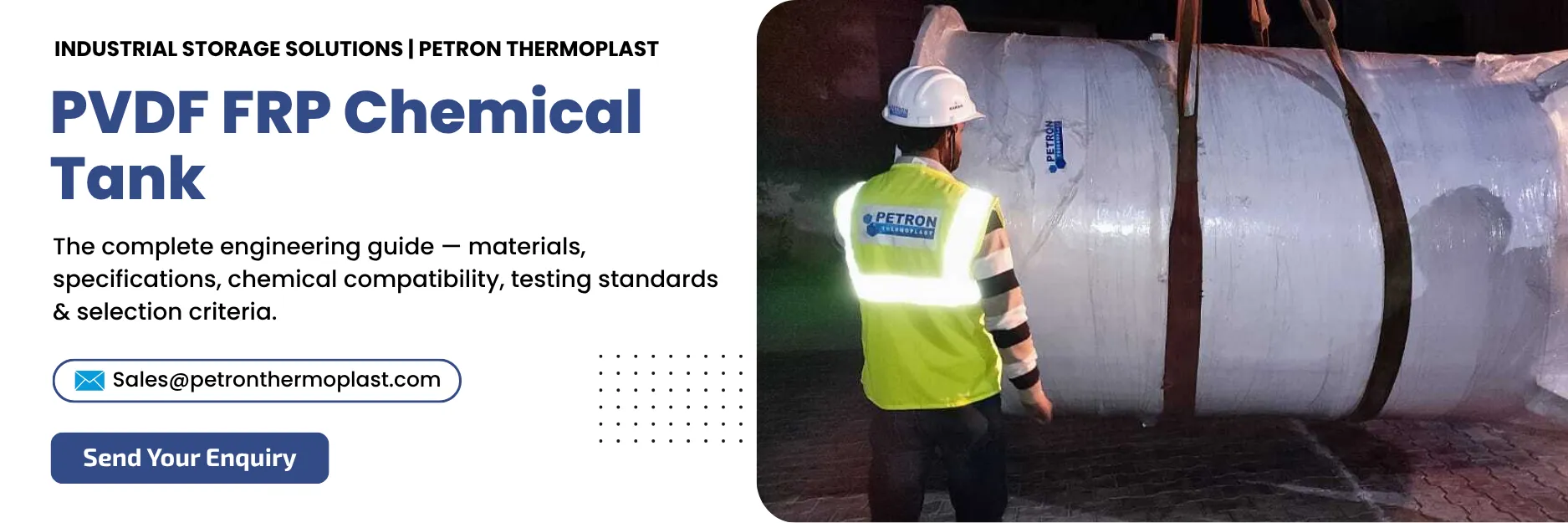 PVDF FRP Chemical Tank Graphics