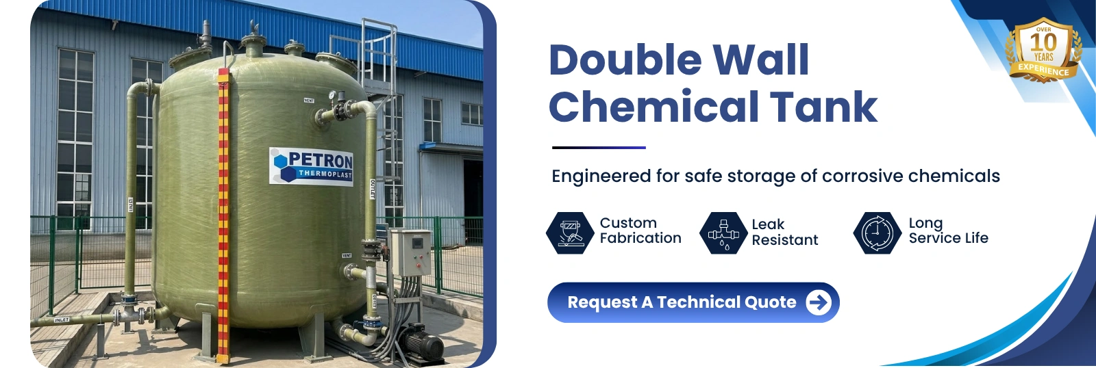 Double Wall Chemical Tank banner Final