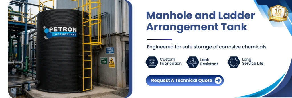 Manhole and Ladder Arrangement Tank banner Final