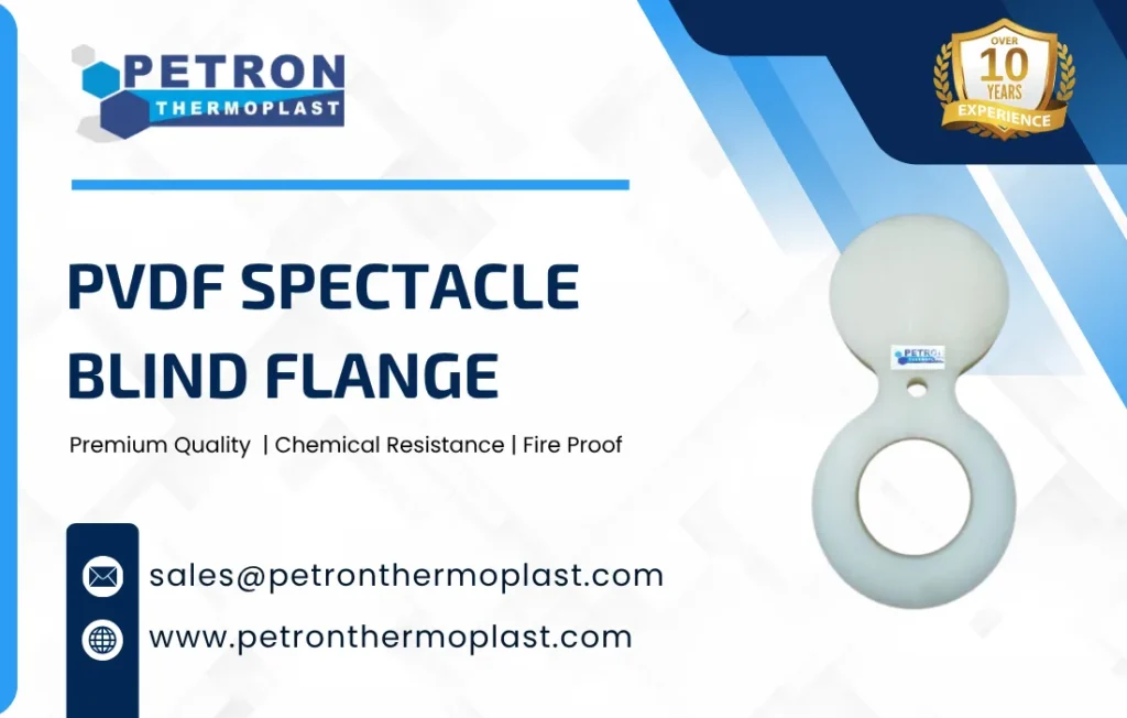 PVDF Spectacle Blind Flange Image