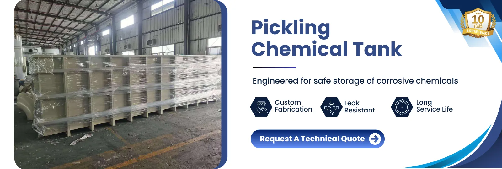 Pickling Chemical Tank banner Final